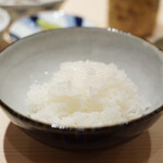 新ばし 星野 - ごはん