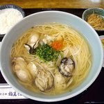 Inaniwa - 「牡蠣うどん」1300円