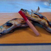 すぎ山 - 天然鮎の塩焼き