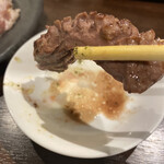 焼肉ホルモン 新井屋 - ハツステーキ食べてみた