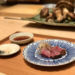 肉屋 田中 - イチボのたたき