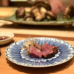 肉屋 田中 - イチボのたたき