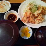 美味なかよし - 鳥天定食：800円