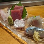 天史朗鮨 - お刺身盛り合わせ