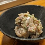 天史朗鮨 - アジのなめろう