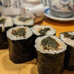 天史朗鮨 - 葉唐辛子の細巻き