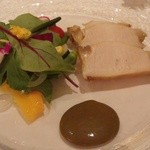 ラ ブラスリー - 2012.7　季節の野菜と鮑のサラダ仕立て