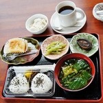 道の駅　いりひろせ - 「定番おにぎりセット」\650です(7/8UP)