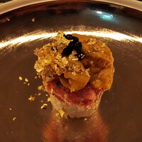 鮨 四 - 雲丹とトロ