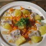 三本木商店 - 真鰯と河内晩柑のマリネ