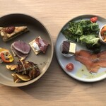 HAPPY HILL - 感染予防のため、貸切パーティのオードブルをお一人ずつ提供しています。