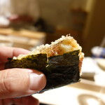 にい留 - マナガツオ海苔巻：にい留新スペシャリテ
