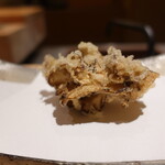 にい留 - 舞茸：均一に衣をまとわせる技術は目から鱗