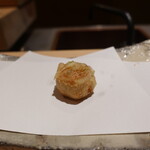 にい留 - 京都の里芋：ゆでて薄く下味をつけて3日目