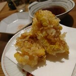 酒呑蕎食〆タグル - とうもろこし天ぷら