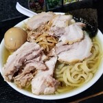 塩そば専門店 桑ばら - 極太肉塩そば