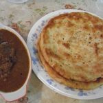 アミン　ハラル　レストラン - マトンカレー（ナン1枚だと\500．2枚で\600）