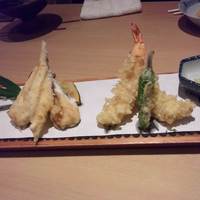 個室処 稲田屋はなれ 八重洲店 - 天ぷら盛り合わせ