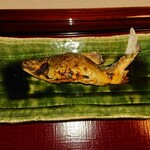 うかい鳥山 - 落ち鮎の塩焼き