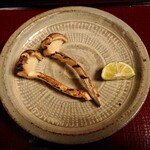 うかい鳥山 - 松茸炭火焼