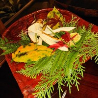 うかい鳥山 - 松茸炭火焼