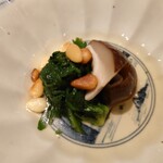 山紫御泊処 はなの舞 - 菊菜お浸し　松の実