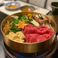 本格肉料理 丸小 - 秋のすき焼き