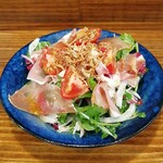 串焼き 巴 - 生ハムとルッコラのサラダ