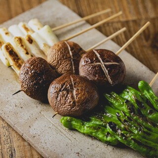 ヤキトリ、ワイン、日本酒、Q - 