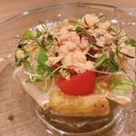 ラチュレ - 液体窒素ガスパチョ