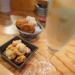 串焼き酒場 おんず - ままま一杯♪(= ´∀´)ﾉ凵゛