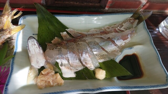 千種川 天然アユの 刺身 絶品です By 佳まる みさき 佐用 魚介料理 海鮮料理 食べログ
