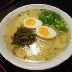 櫻島 - 素ラーメン（飲んだ後は　これがベストチョイス）　