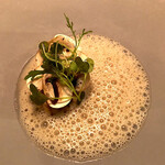 Installation Table ENSO L'asymetrie du calme - 白子のソテー