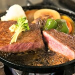 味道源 - 料理写真:讃岐オリーブ牛・芯ロースのステーキ
