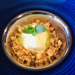 徳山鮓 - 鮒鮓の飯を使ったアイス