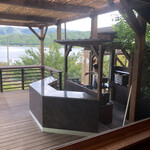 徳山鮓 - 炭焼き場