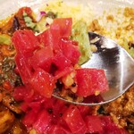 SPICY CURRY 魯珈 - 紫キャベツと大根のアチャール