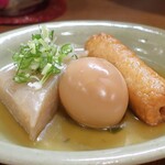 桶家乃隠居 - こんにゃく、玉子、ごぼ天