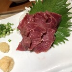 備長炭串焼き 北町商店 - 馬刺し