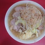 ラーメン二郎 - 小ブタ　麺半分(20-10)