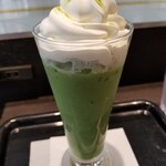 ベックス コーヒー ショップ - 濃いめの宇治抹茶ラテ。