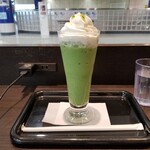 ベックス コーヒー ショップ - 濃いめの宇治抹茶ラテ。