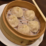 盤古殿 - 豚肉小籠包（５８０円＋税）２０２０年１０月