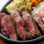 肉と米 ハジメ - 牛タンレアステーキ 