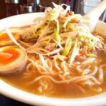 中華そば 一颯 - ねぎそば・中1000円　煮玉子100円