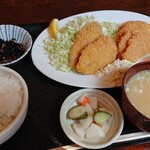 Wasuke - ハムカツ、アジフライ定食