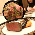 神戸牛炉釜炭焼ステーキ銀座一宮 - 炉釜炭焼ステーキ