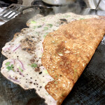 Spice&Dining KALA - 発酵させずに焼き上げたオニオン入りドーサ！