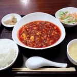楽山 - 麻婆豆腐定食以前８９０円今９９０円